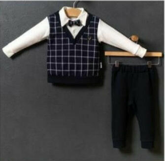 Ensemble 2 pièces costume et blazers pour bébé garçon de 6 mois à 18 mois - Karasmoode