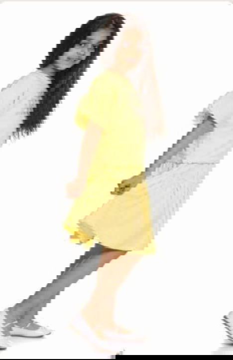 Ensemble 2 pièces jupe et haut pour fille de 6 à 12 ans - Karasmoode