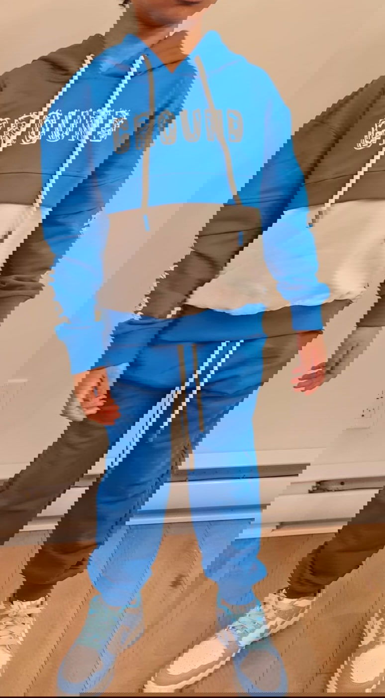 Ensemble 2 pièces pantalon jogging et chandail pour garcons de 3 à 7 ans - Karasmoode