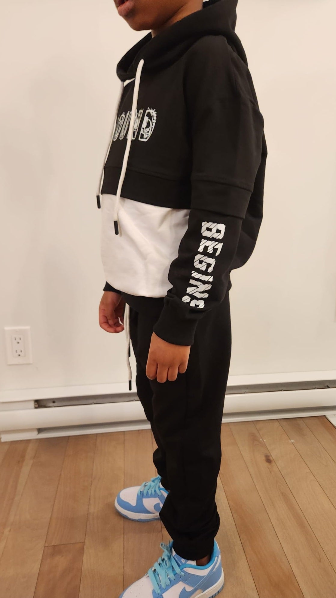 Ensemble 2 pièces pantalon jogging et chandail pour garcons de 3 à 7 ans - Karasmoode