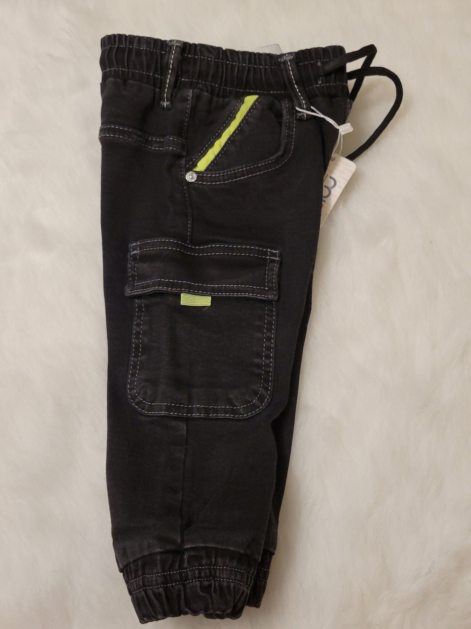 pantalon jean cargo pour bébé unisexe de 6 mois à 24 mois - Karasmoode