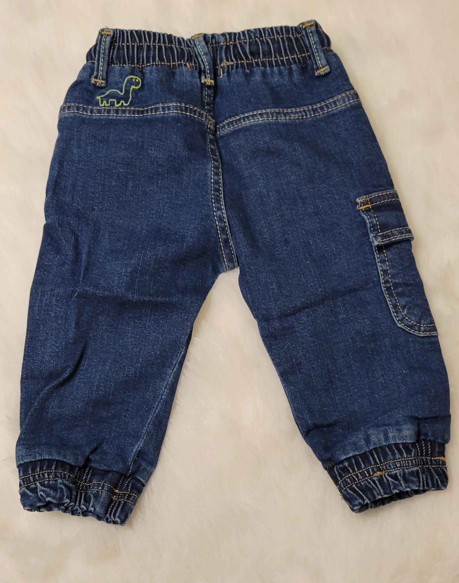 pantalon jean cargo pour bébé unisexe de 6 mois à 24 mois - Karasmoode
