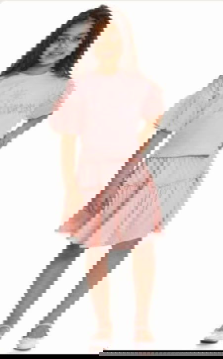 Ensemble 2 pièces jupe et haut pour fille de 6 à 12 ans - Karasmoode