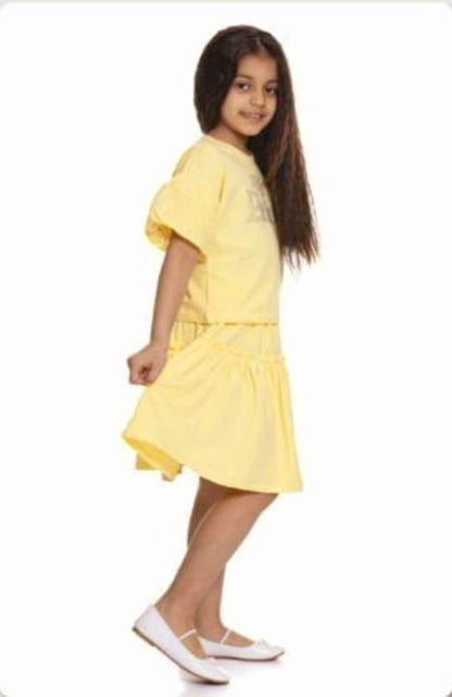 Ensemble 2 pièces jupe et haut pour fille de 6 à 12 ans - Karasmoode