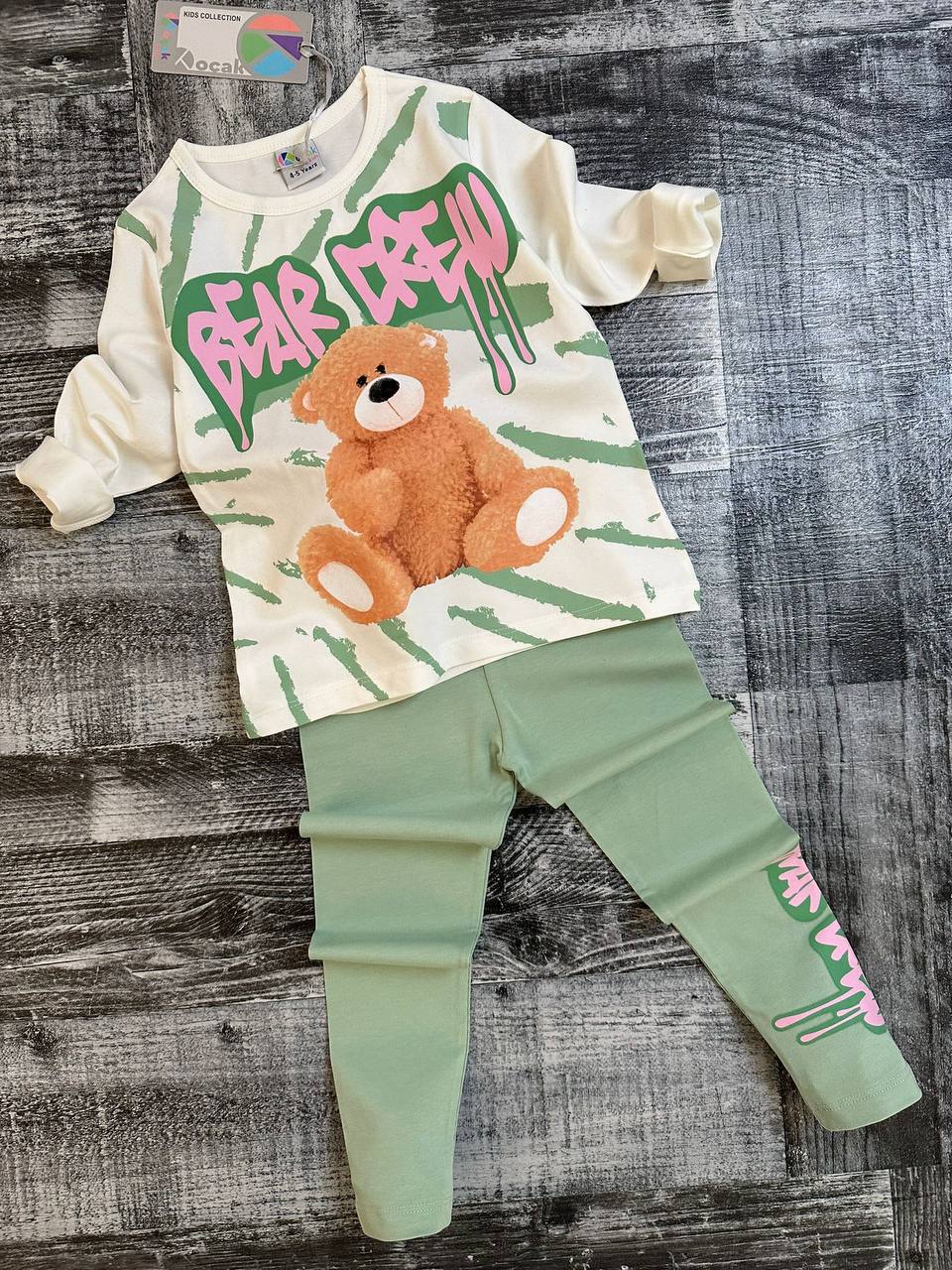 Ensemble 2 pièces legging et t-shirt pour fille de 3 à 10 ans - Karasmoode