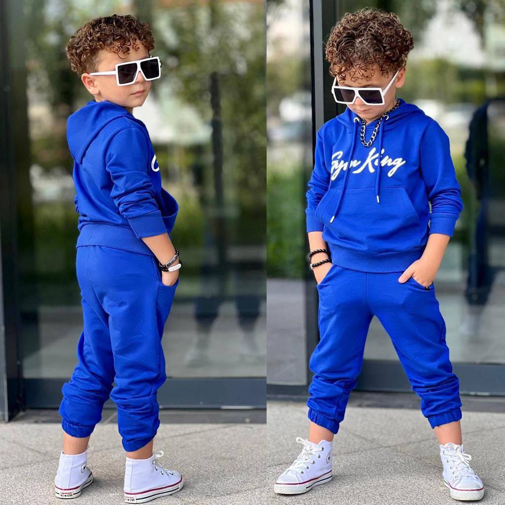 Ensemble 2 pièces pantalon jogging et chandail  pour enfant garçon de 3 à 10 ans - Karasmoode