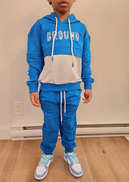 Ensemble 2 pièces pantalon jogging et chandail pour garcons de 3 à 7 ans - Karasmoode