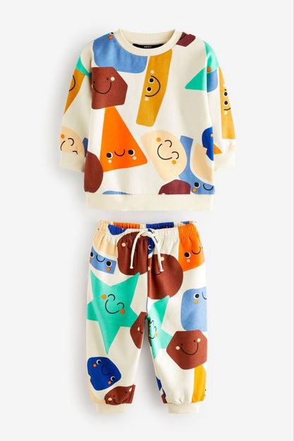 Ensemble 2 pièces pantalon jogging et chandail unisexe de 2 à 8 ans - Karasmoode