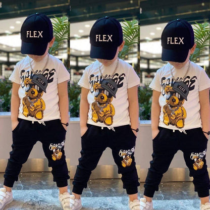 Ensemble pantalon jogging SAVAGE 3 pieces de 2 à 12 ans - Karasmoode